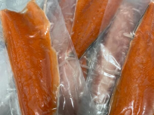 Trucha Arcoíris con piel