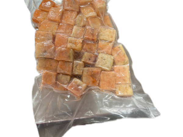 Salmón en cubitos 500GR