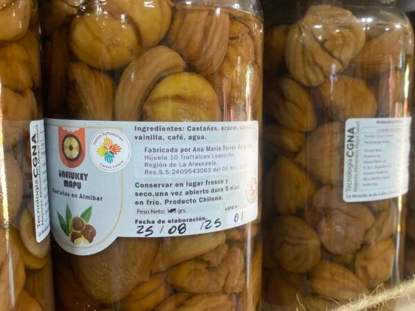 Castañas en Almíbar 1 litro