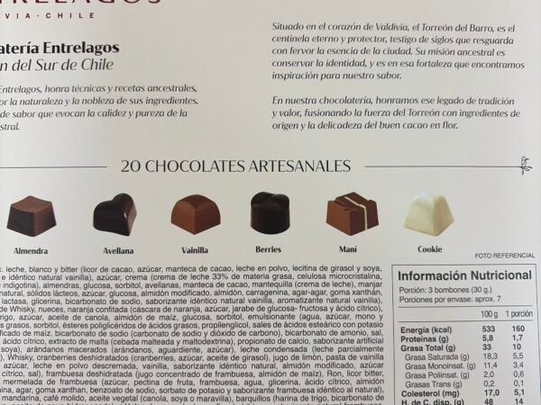 Caja Torreón 205 gr Entrelagos