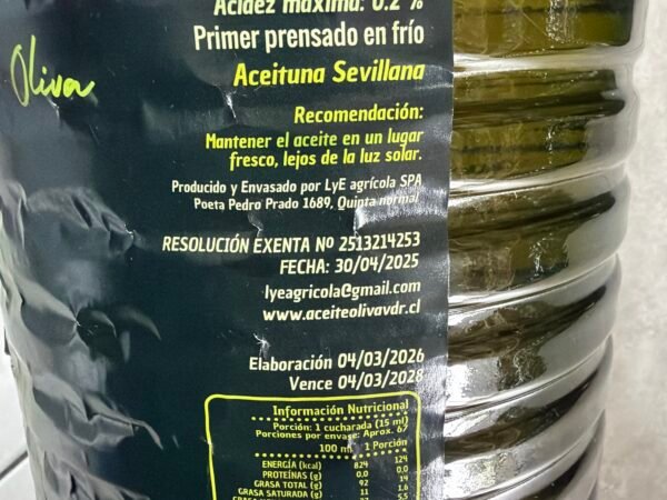 Aceite de Oliva 5 litros