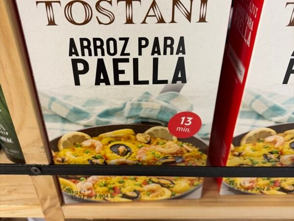 Arroz para paella