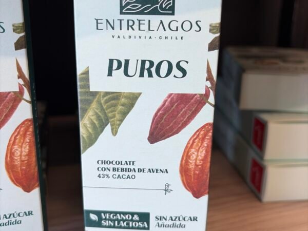 Chocolate vegano 43% cacao sin lactosa